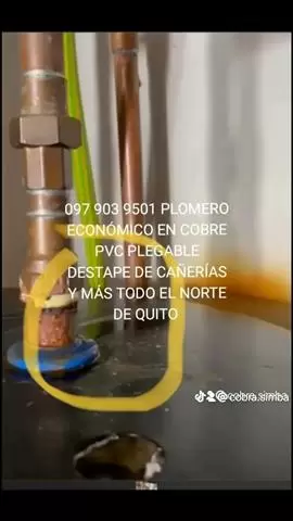 24 /7 plomero todo Norte quito image 1