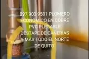 24 /7 plomero todo Norte quito en Quito