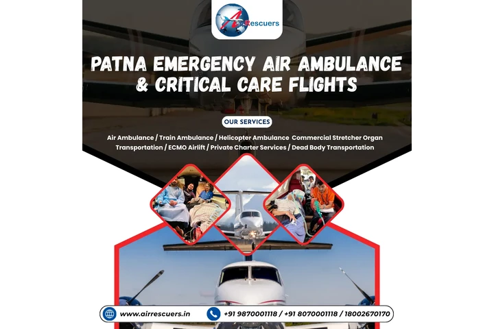 Patna Emergency Air Ambulance image 1