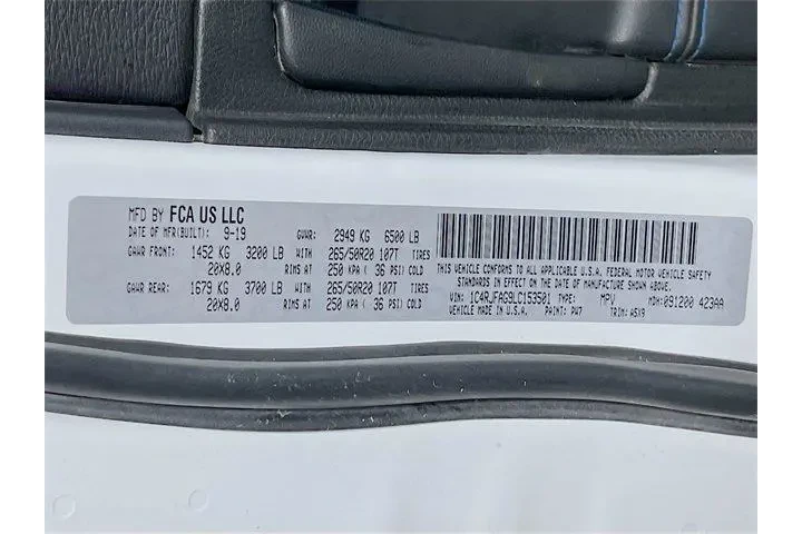 $19975 : Jeep Grand Cherokee 2020 4x4 image 9