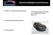 $22517 : Honda Civic 2023 Sport 4dr H thumbnail