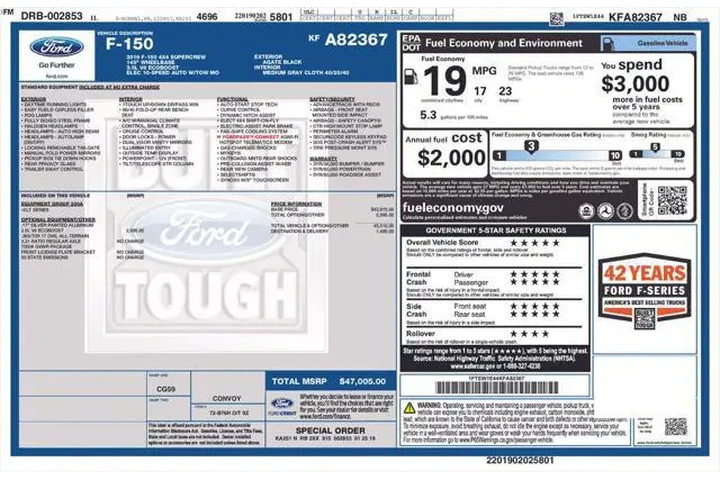$24690 : Ford F-150 2019 4x4 XLT 4dr image 5