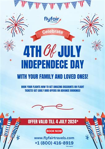 Independence Day Flight Deals image 2