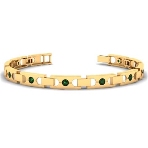 $2813 : Buy Emerald Bracelet 1.10 cttw image 1