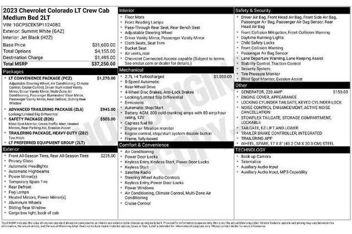 $28900 : Chevrolet Colorado 2023 4x2 image 3