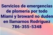 Plomeria 24 horas 786-355-5348 en Miami