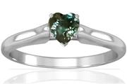 Heart Shape Alexandrite Rings