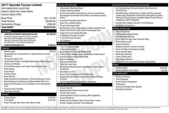 $14719 : Hyundai TUCSON 2017 AWD Limi image 10