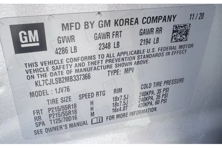 $13995 : 2021 Trax image 9