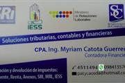 CONTADORA EXTERNA SRI IESS MRL en Quito