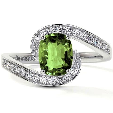 $3321 : Alexandrite rings for women image 1