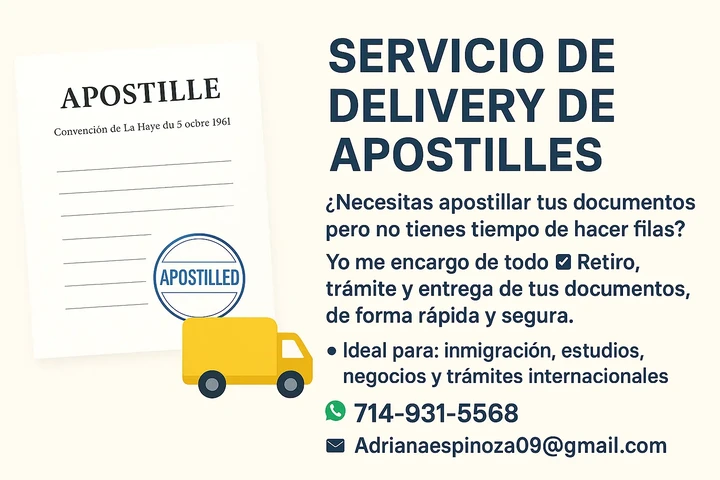 Apostille Delivery image 1