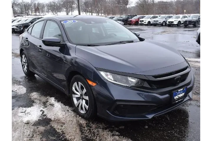 $18995 : Honda Civic 2020 LX 4dr Seda image 10