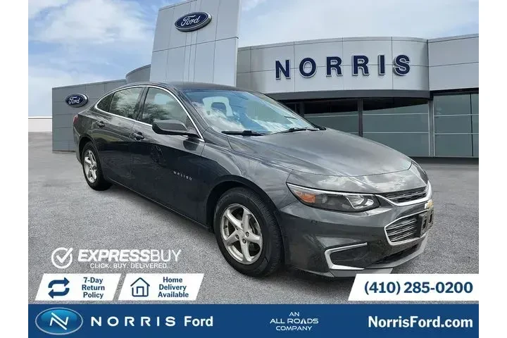 $11988 : Chevrolet Malibu 2017 LS 4dr image 1