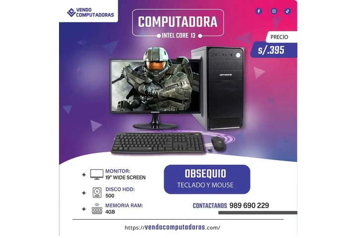 PC con monitor + regalos incl image 5