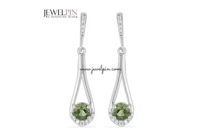 $1000 : Real Moldavite Gemstone Jewell image 5