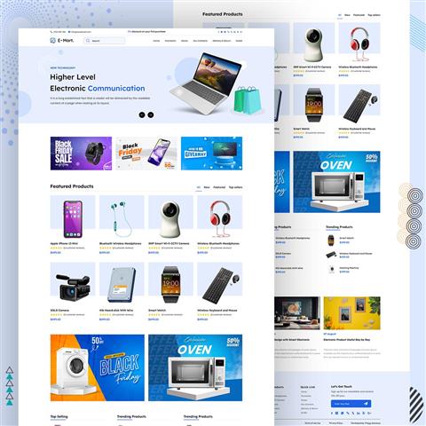 Electronic Products Website image 1