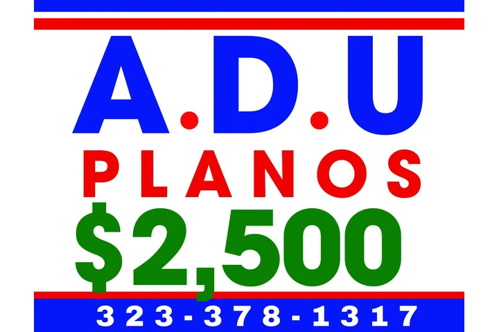 ADU PLANOS $2500 BARATO image 3