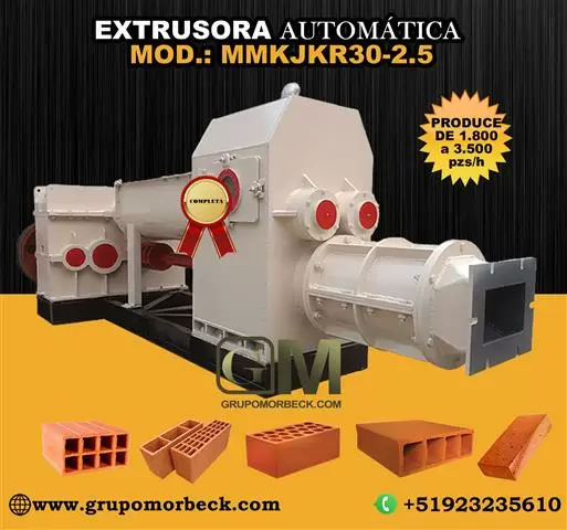 EXTRUSORA  DE LADRILLO ARCILLA image 2