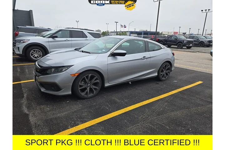 $18983 : Honda Civic 2019 Sport 2dr C image 1