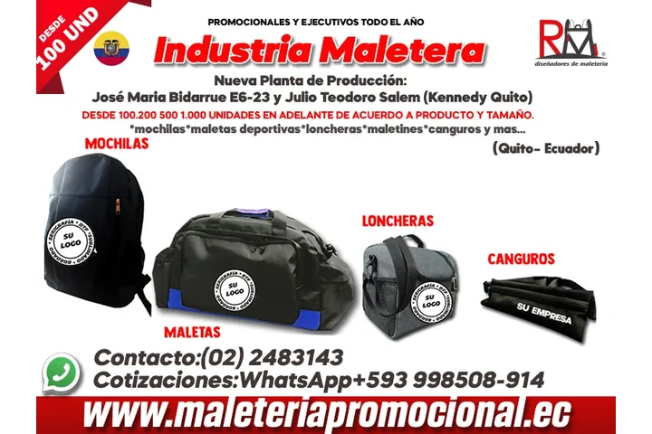 FABRICA DE MOCHILAS EN ECUADOR image 8