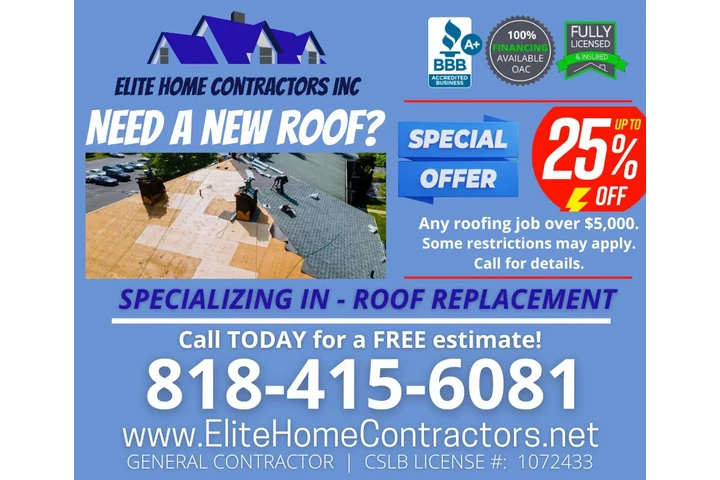 Servicio de reemplazo de techo image 1