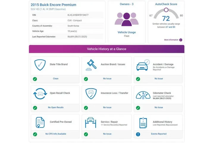 $10985 : 2015 Encore Premium image 3
