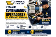 OPERADOR DE BORDADO Y ACABADO en Los Angeles