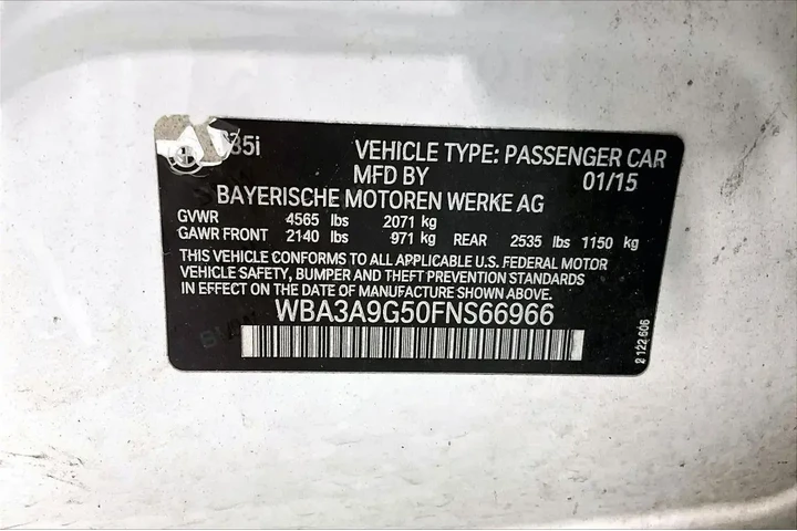 $10991 : BMW 3 Series 2015 335i 4dr S image 8