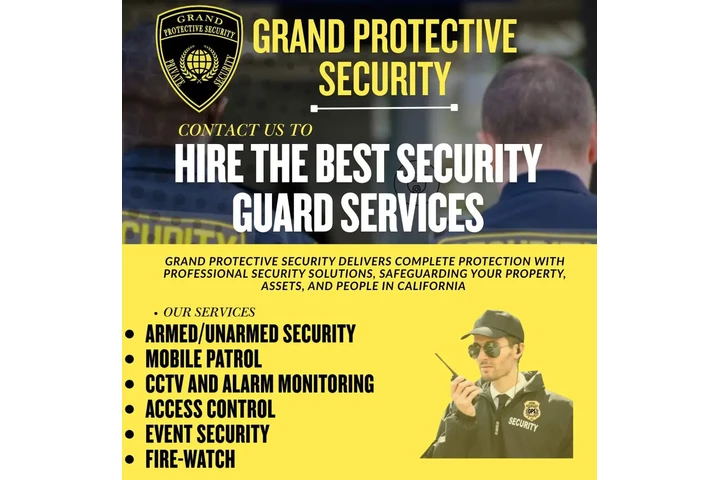 We are hired security guard image 1