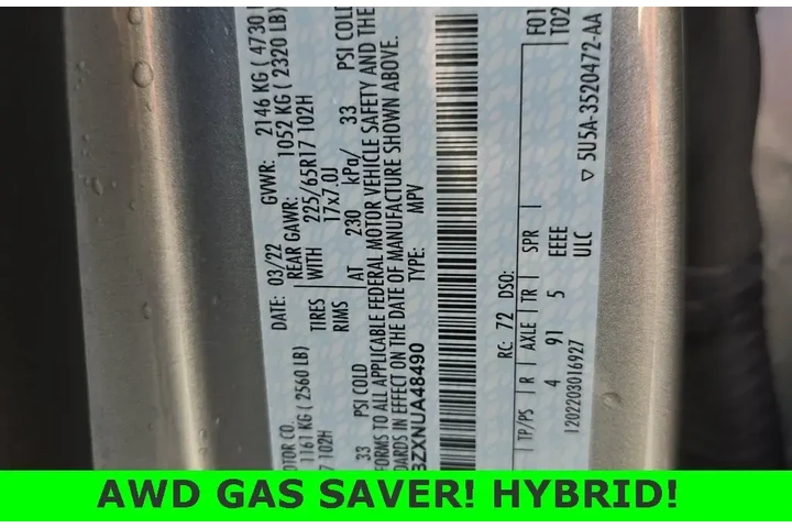 $19899 : Ford Escape Hybrid 2022 AWD image 8