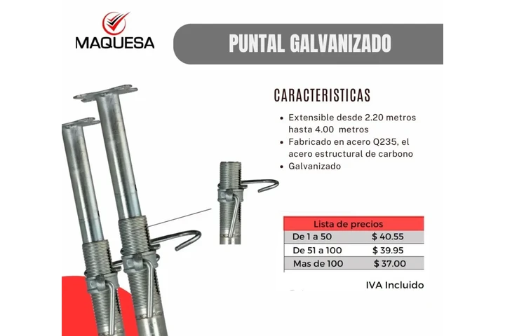 $41 : PUNTALES GALVANIZADOS, image 1