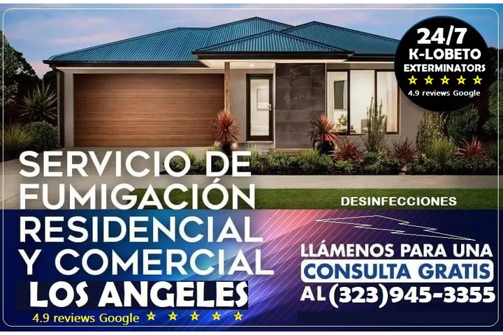 FUMIGACIONES TERMITAS 24/7 L.A image 2
