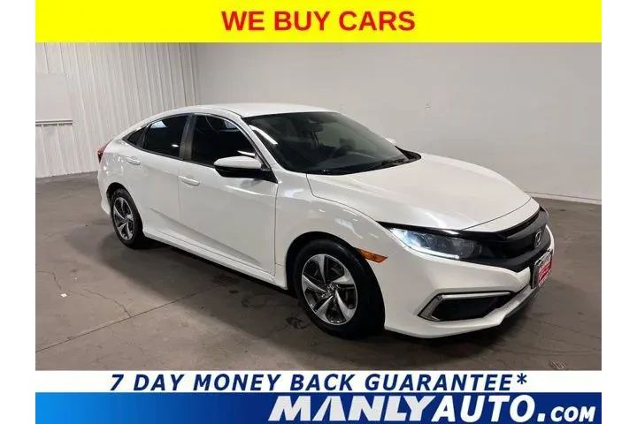 $16959 : Honda Civic 2020 LX 4dr Seda image 1