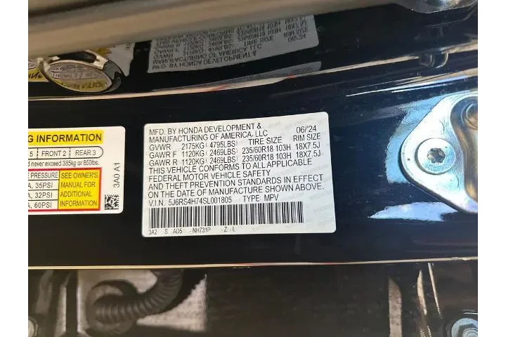 $35404 : Honda CR-V 2025 AWD EX-L 4dr image 10