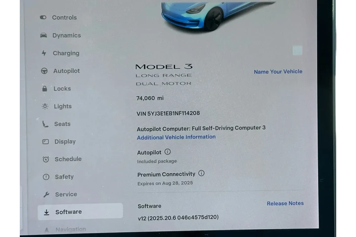 2022 TESLA MODEL 3 LONG RANGE image 3