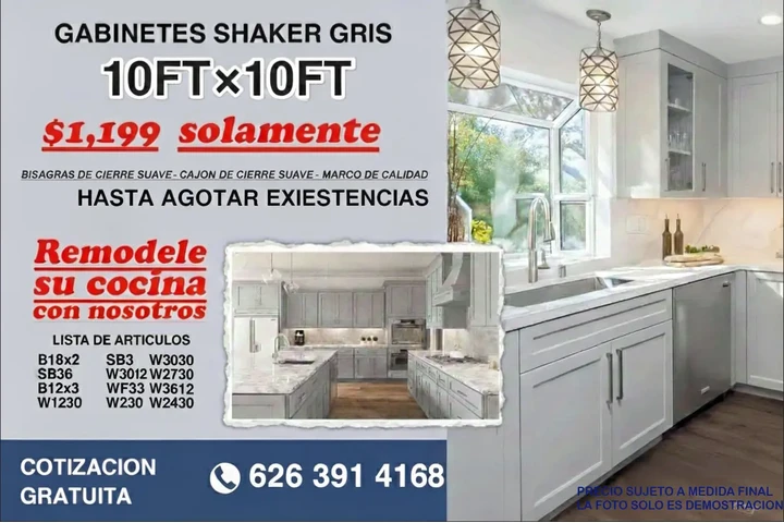 venta de gabinetes de cocinas image 1