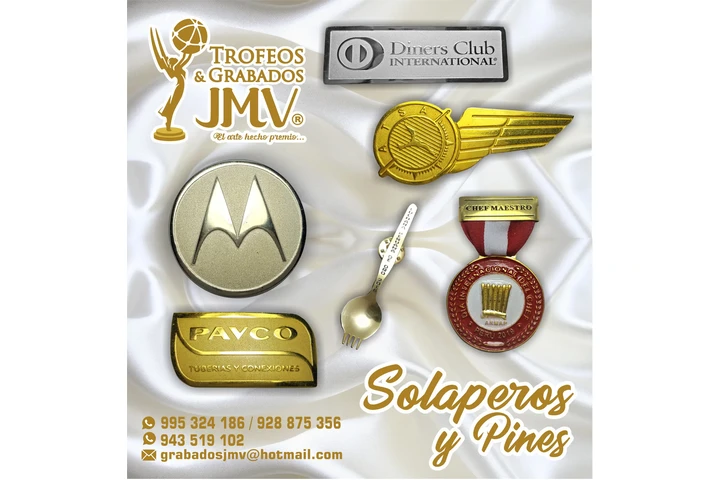 SOLAPEROS EN BRONCE image 1