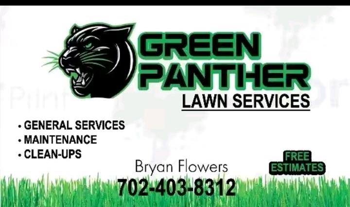 GREEN PANTHER LAWNSERVICES image 1