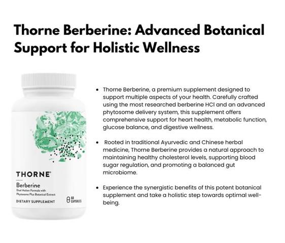 Thorne Berberine - health image 1