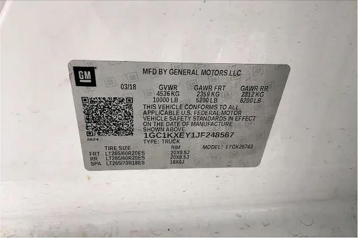 $36991 : Chevrolet Silverado 2500HD 2 image 8