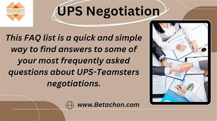 UPS Negotiation image 1