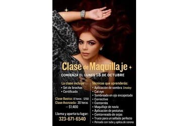CURSO DE BELLEZA en Los Angeles