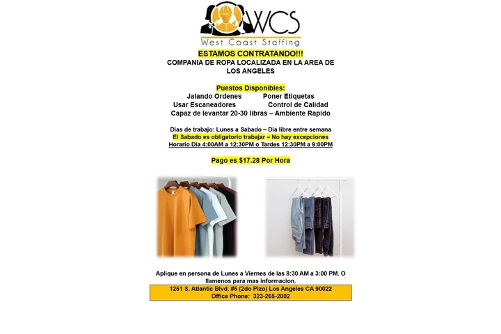 Empaque de Ropa image 1