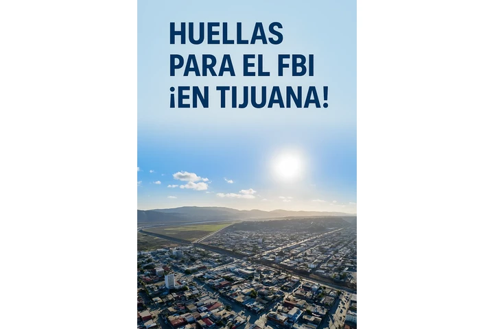 TOMA DE HUELLA Y Récord FBI image 7