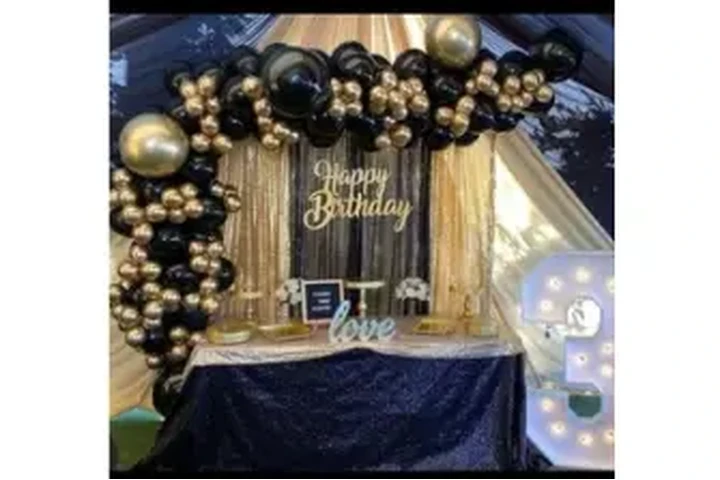 Carpas decoradas arcosdeglobos image 3