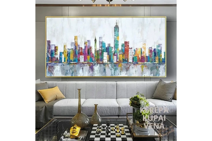 $1258 : Obras de arte al óleo image 7