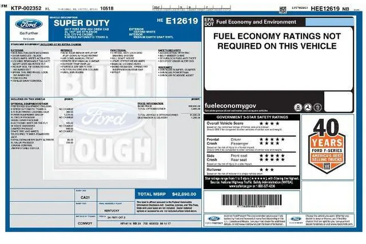 $24100 : Ford F-250 Super Duty 2017 4 image 2