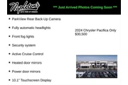 $30500 : Chrysler Pacifica 2024 Touri thumbnail