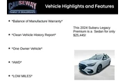 $25445 : Subaru Legacy 2024 AWD Premi thumbnail